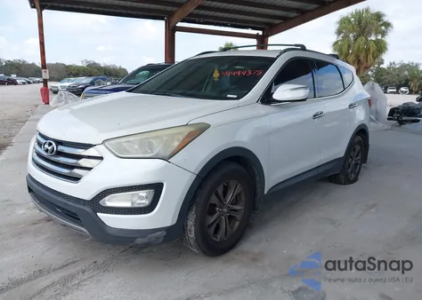 2013 Hyundai Santa Fe Sport z USA, uszkodzony, nr VIN 5XYZU3LBXDG092311